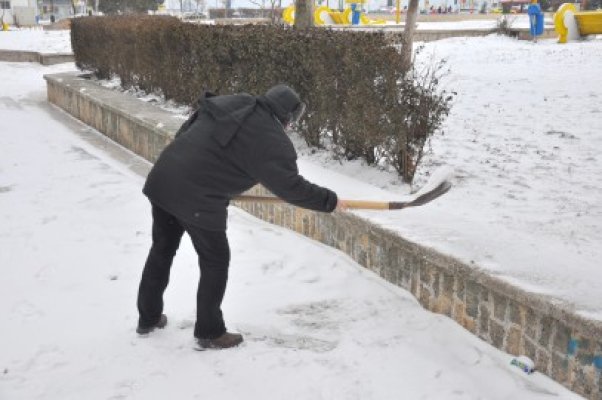 Cum s-a descurcat primarul Scupra, la deszăpezire